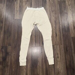 1940s WWII US Army Winter Wool Long Johns Underpants Thermals Men's Size Small